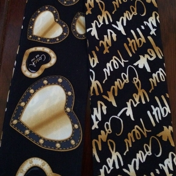 100% silk Coach purse scarf.