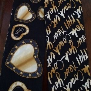 100% silk Coach purse scarf.