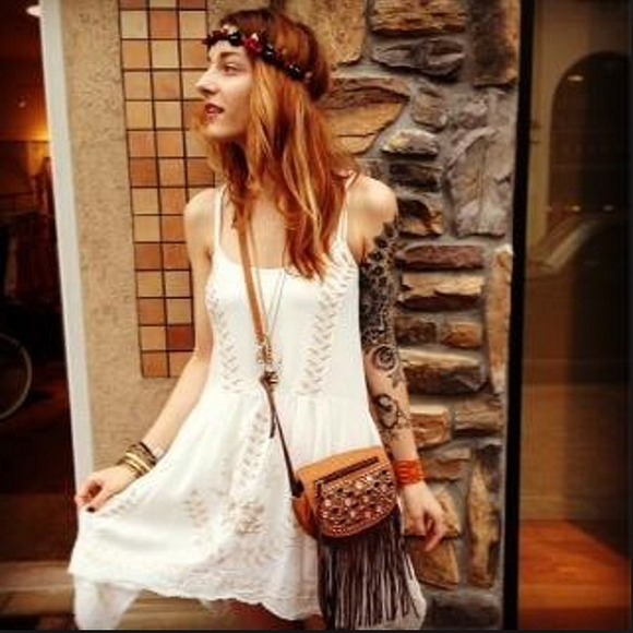 Free People Dresses & Skirts - Free People Meadows of Medallions Slip Dress