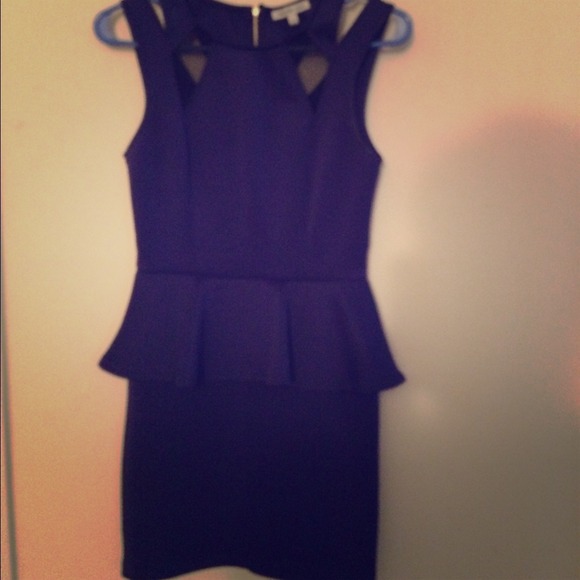 Peplum dress