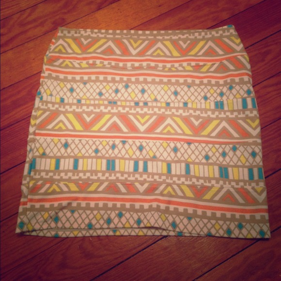 Tight Aztec skirt