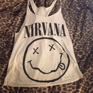 Nirvana tank top