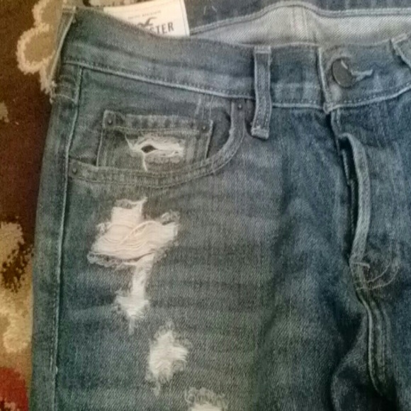 Mens Slim Hollister Jeans - Picture 2 of 4