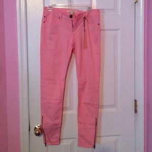 light pink jeans