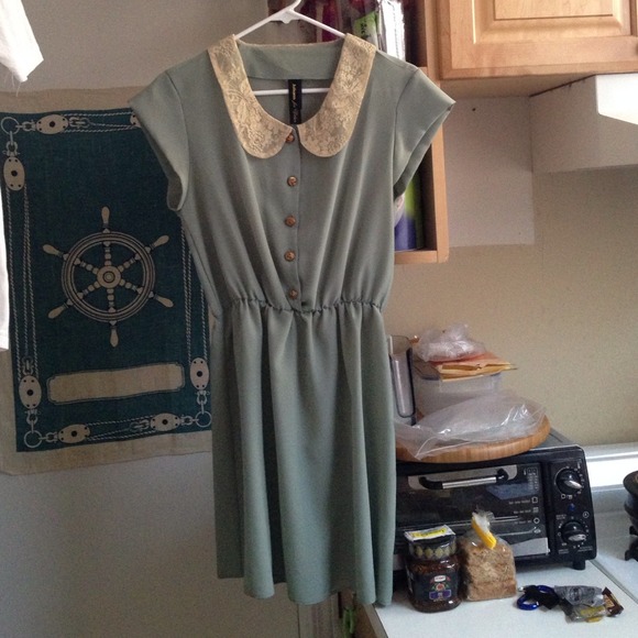 Urban Outfitters Johann Kelly O Vintage mint Dress