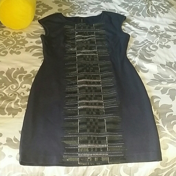 Navy bcbg dress