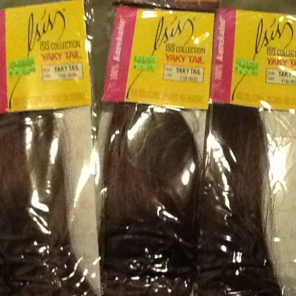 ISIS YAKY TAIL 100PER CENT KANEKALON HAIR .