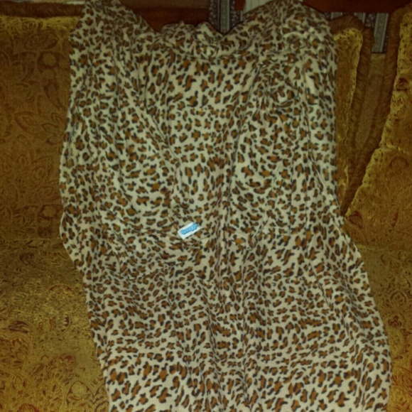 Cheetah snuggie