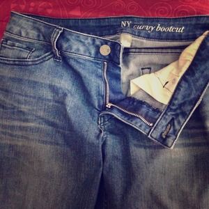 New York and Company Curvy Bootcut Jeans