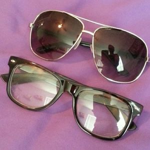 Sunglasses/ fake glasses