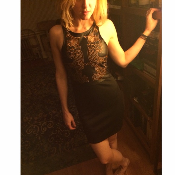 Jealous Tomato Embroidered Perforated Dress - Picture 3 of 3