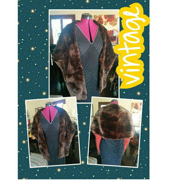 Vintage mink stole