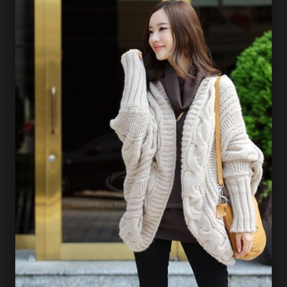 The Wild Flower Shop Sweaters - Open Front Cable Knit Shrug