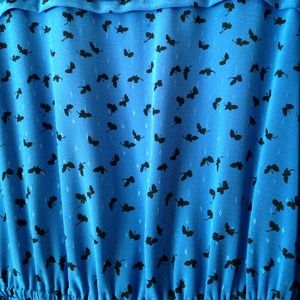 Royal blue vintage dress