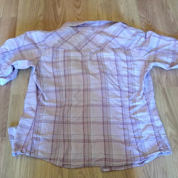 Purple Button Down - Picture 4 of 4