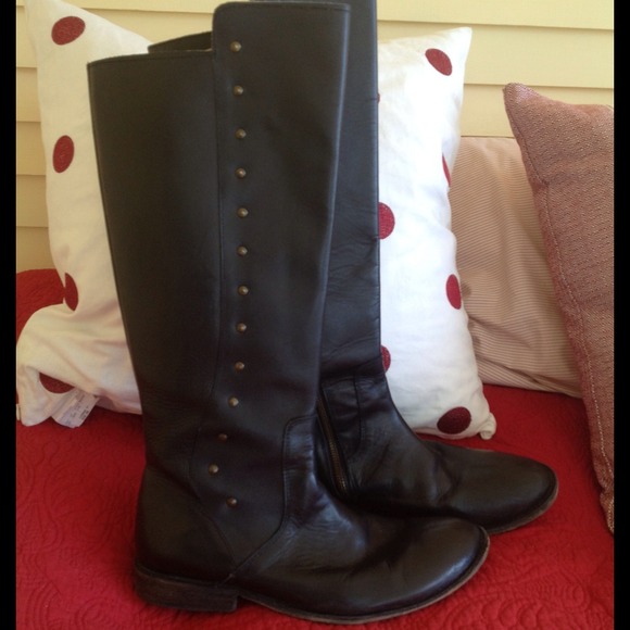 BED STU Black Boots Size 10 Rockin' boots!!
