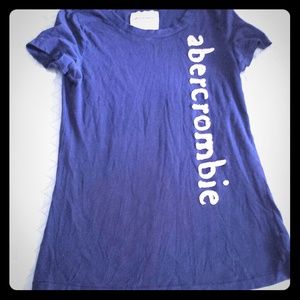 FlASH SALE Abercrombie blue tshirt
