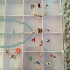 2 for $7. Authentic Origami Owl charms