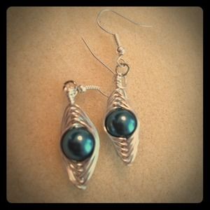 Herringbone earrings