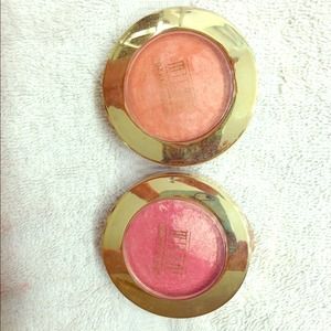 Milani baked blushes luminoso & dolce pink bundle