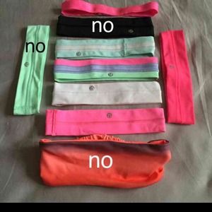 Two multicolor headbands