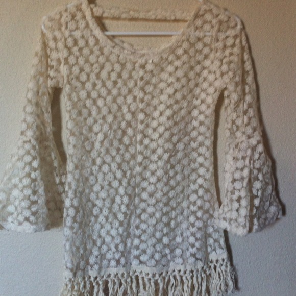 Boho flower top - Picture 3 of 4