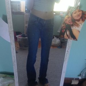 Abercrombie kids bootcut jeans