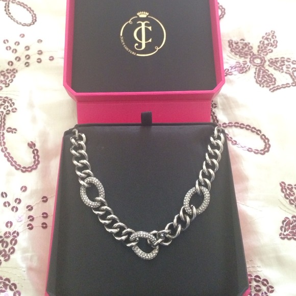 Silver Juicy Couture Necklace