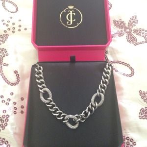 Silver Juicy Couture Necklace