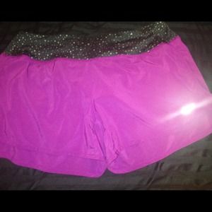 Nike drifit medium purple shorts