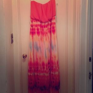 Colourful summer dress