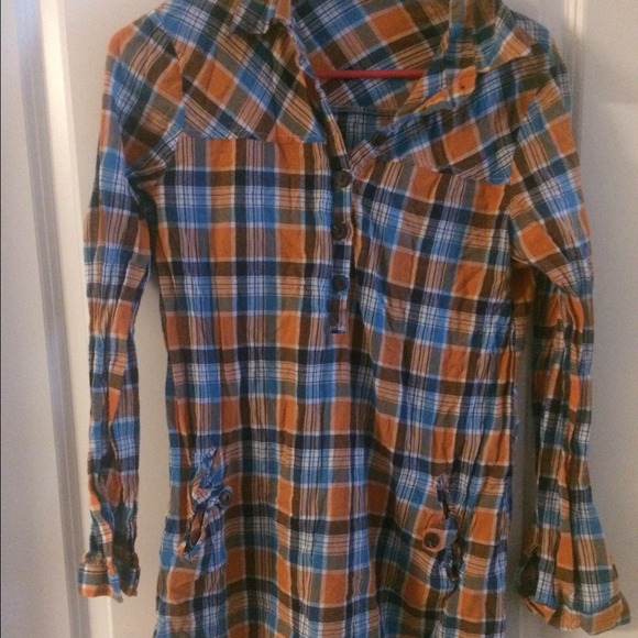 Plaid Tunic - Romeo & Juliet Couture - Picture 1 of 3