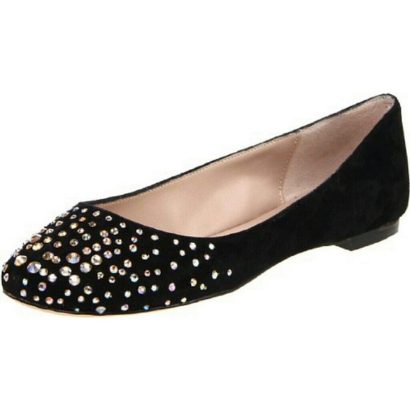 Steve Madden Jeweled suede flats