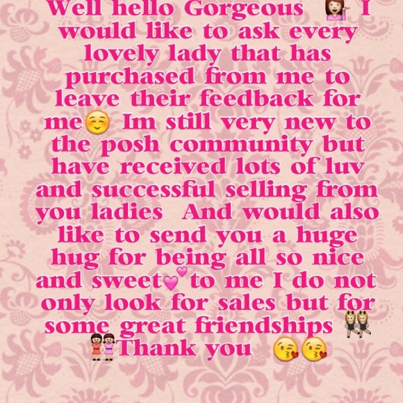 💕💖FEEDBACK 💖💕