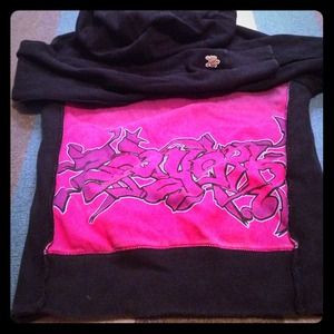 Graffiti zip up size medium