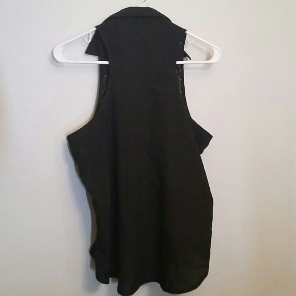 Black lace tank - Picture 2 of 4