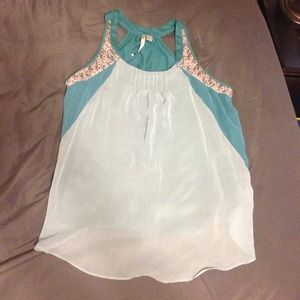 Teal/Turquoise Tank