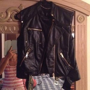 Brand new H&M faux vest. Never been worn