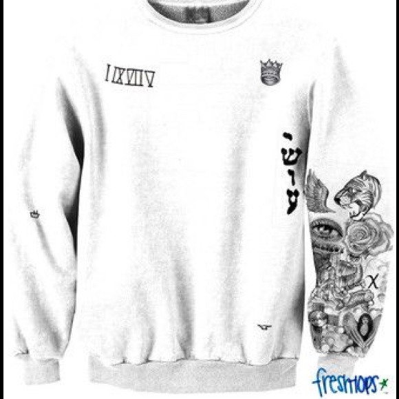 Sweaters - Justin Bieber Tattoo Sweater