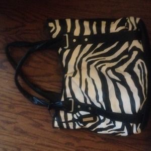Mondani NY® Zebra Striped Handbag