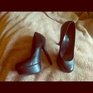 Black heels