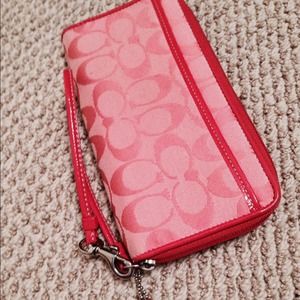 Coach wristlet