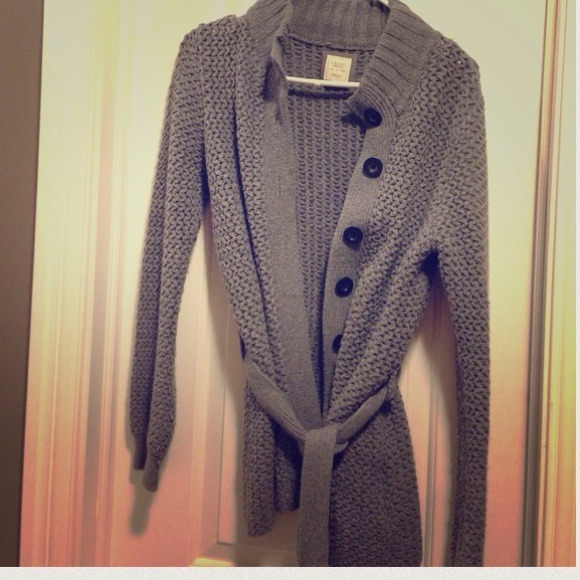 HP 🎉🎈• g r a y • k n i t • s w e a t e r • long - Picture 2 of 4