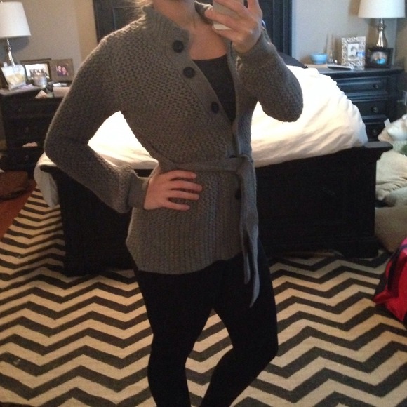 HP 🎉🎈• g r a y • k n i t • s w e a t e r • long - Picture 4 of 4