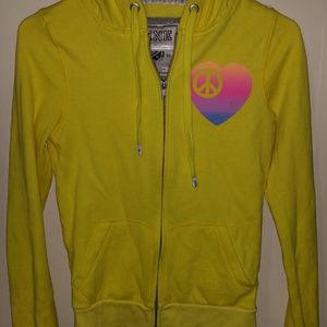 SOLD!! Victoria Secret PINK zip up and capri set