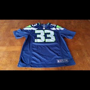 Nike Seattle Seahawks "Washington" jersey #33 sz L