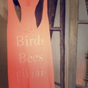 "Birds Bees Bikinis" Billabong Summer Tank