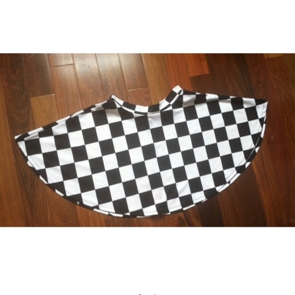 Checker board skirt