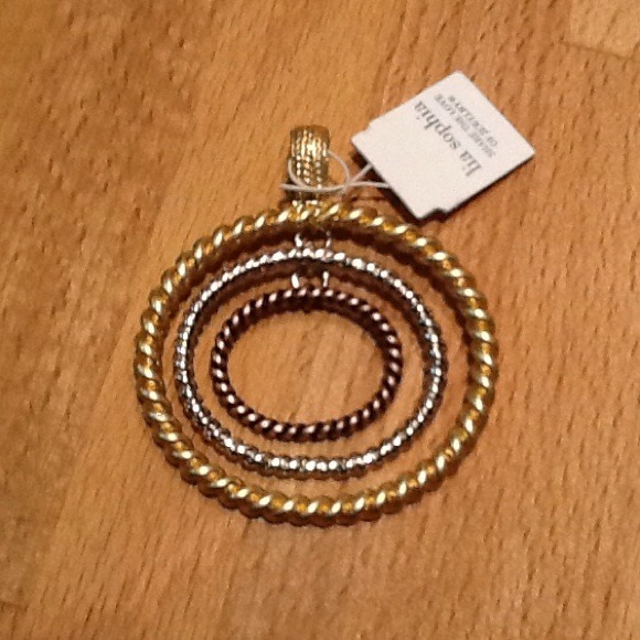 Lia Sophia Mixed Metal Pendant
