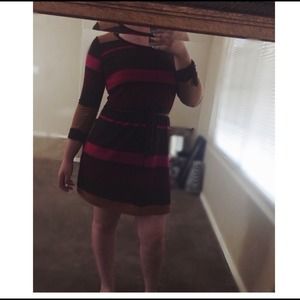 Violet brown dress